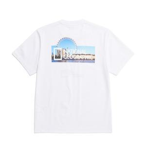 [공식] 내셔널지오그래픽 N232UTS850 어반 시티 아키텍처 반팔 티셔츠 3 WHITE
