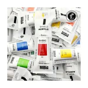 쉴드 베이직 아크릴물감 20ml 낱색 12색