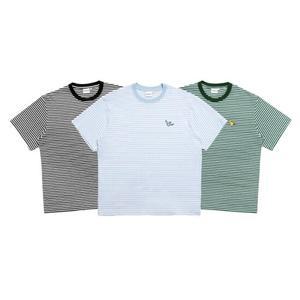 [택가 39,000원][마크곤잘레스] 엔젤 와펜 스트라이프 반팔 티셔츠 3colors