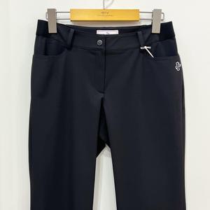 [행복한백화점][루이까스텔] ZIP 포켓 슬림스트레이트 기능성 팬츠 블랙 여성 바지 3FRPT302B