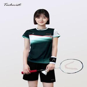 테크니스트 TNT5580 남성 여성 반팔티셔츠 게임복 경기복 배드민턴 탁구 스쿼시 스포츠웨어 TNT5580