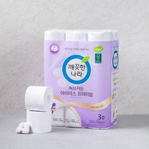 깨끗한나라 아이리스 프리미엄 30m*30롤