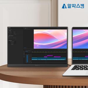 알파스캔 애니웨어 16Q50P IPS USB C타입 초경량 포터블 무결점 모니터