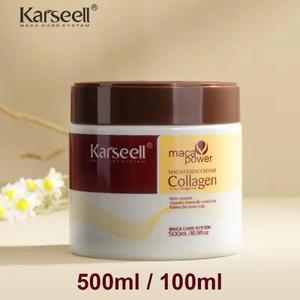 에센스 Karseell 콜라겐 헤어 트리트먼트 딥 리페어 컨디셔닝 아르간 오일 헤어 마스크 에센스 건조 손상된
