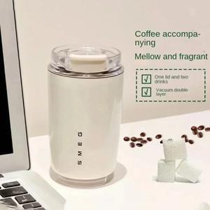 SMEG 텀블러 보온병 컵 밀키 커피 머그잔 절연 물병 휴대용 여행 스테인레스 스틸 자동차 진공 마시는