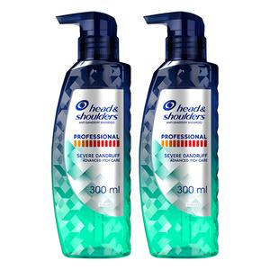 헤드앤숄더 프로페셔널 헤어 세정 삼푸 가려운 두피 케어 샴푸 300ml 2개