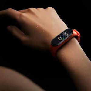 Xiaomi Mi Band 7 6 5 4 3 용 소프트 공식 손목 밴드 스포츠 스마트 시계 스트랩 교체 가능 시계줄