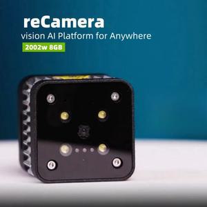 reCamera 2002w 8GB 64GB AI 카메라 2002 64GB RISC-V SoC비디오 인코딩 5MP @30 FPS 포함
