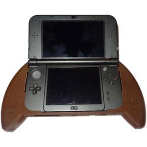 새로운 3DS XL을 위한 인체공학적 컴포트 그립 3D 프린팅 핸드헬드 시스템 지원 크래들 케이스 휴대용 컨트롤러 손잡이 스탠드 홀더 콘솔 도크 블랙