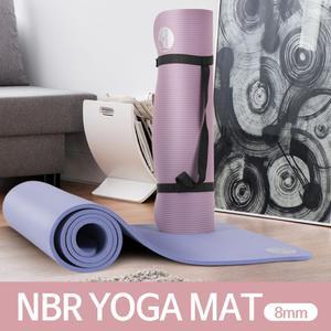 홈트 필라테스 실내운동 NBR 매트 8mm운동매트 홈트매트 두꺼운요가매트 층