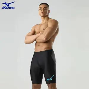미즈노 MIZUNO 5부 남성 실내 수영복 초급 강습 입문 자수 4부 N2CB3101