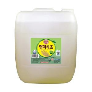 현미식초 18L 1개다용도 식당 업소용 대용량 조미료 요리용 조리용