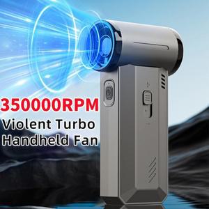 제트 팬 강력한 공기 송풍기 휴대용 무선 컴퓨터 키보드 클리너 350000RPM 브러시리스 터보 자동차 먼지 떨
