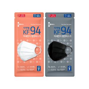 리앤웰 KF94 미세먼지 마스크 70매 개별포장 대형