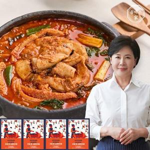 박정수 한줄 통 소곱창전골 750g x 4팩