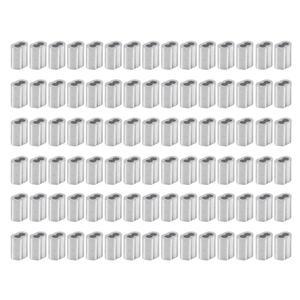 와이어 로프 케이블용 알루미늄 압착 루프 슬리브 직경 2MM 120X