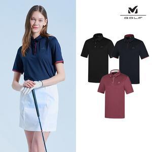 [MILLET GOLF]  여성 메쉬 반팔 카라티셔츠 3종 set