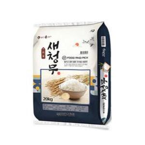 푸드앤픽 새청무쌀 20kg 단일품종 최신도정/2024년산 햅쌀