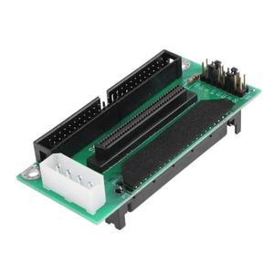 AlloySEED SCSI 어댑터 SCA 80 핀 to 68 IDE 50 하드 디스크 컨버터 카드 보드