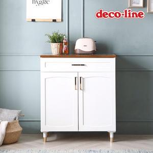 데코라인 코넬 르네 800 골드 서랍 주방 수납장 DGJ042C (착불)
