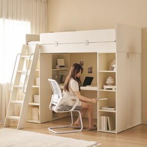 윌로우 아이브 2층 책상 수납 벙커침대 SS