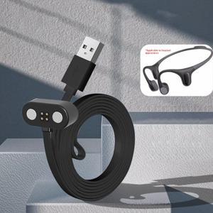 Mojawa RunPlus용 마그네틱 충전 케이블 USB 전원 코드 골전도 헤드셋 와이어 편리하고 내구성