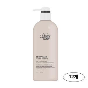 샤워메이트 스위트 앤 모이스처 바디워시 750ml 12개