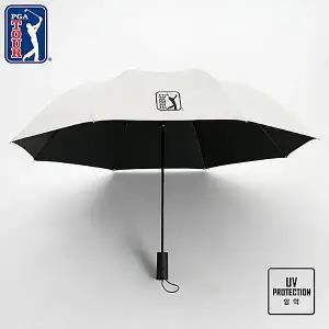PGA 2단 자동 암막 우양산 튼튼한 우산 양산 겸용