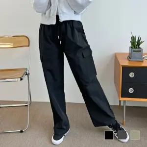 코븐 여자 나일론 카고 와이드 팬츠 SD-220973 바지 여성