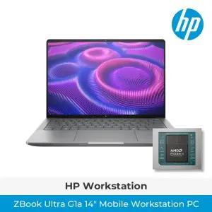 HP Zbook Ultra G1a 14형 OLED 2.8K 터치스크린 Ryzen AI MAX + PRO 395 128G 메모리 2TB SSD W11P