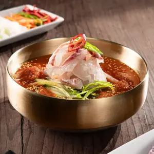 통영 참돔 물회 생선회 2인분/회200g+육수+야채