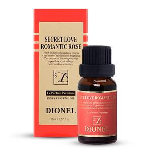 [Dionel] 디오넬 시크릿러브 이너퍼퓸 Y존 케어 로맨틱로즈 15ml 여성청결제 오일 속옷 향수
