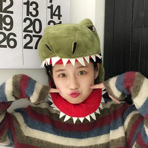 동물모자 머리띠 (악어) 사진관 인생네컷 파티모자