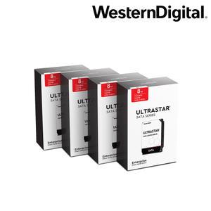 WD Ultrastar DC HC320 HUS728T8TALE6L4 8TBx4 32TB 4PACK 하드디스크