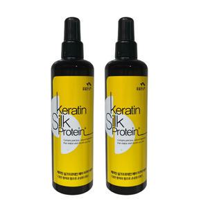 꽃을든남자 케라틴 실크 프로테인 헤어 아쿠아 에센스 250ml 2개