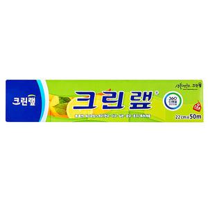 크린랩 중 (22cmX50m) 음식포장 위생랩 비닐랩 포장랩 투명 랩 위생 주방용품 소모품 봉투