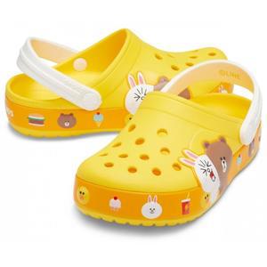 [크록스] 키즈 펀랩 라인프렌즈 클로그 K / 206028-730 옐로우 / Crocs FunLab LINE Fri