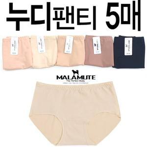티나지 않는 여성 노라인 헴팬티5종(M~2XL)