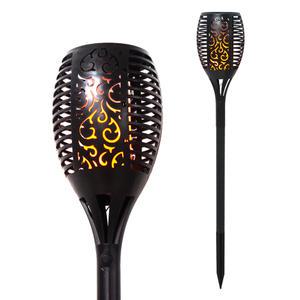 LED 태양광 횃불 정원등 팩형 잔디등 카페 조경 불멍 태양열 자동충전 캠핑등 불꽃등 솔라 무드등 가든조명