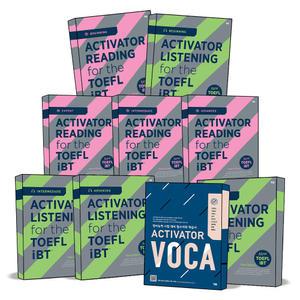 [카드10%] 액티베이터 보카 리딩 리스닝 ACTIVATOR TOEFL iBT 토플 영어 능력 시험 대비 필수 어휘 학습서