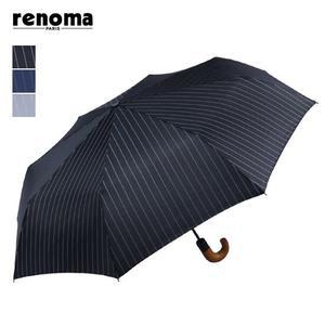 [레노마] 스트라이프완자동우산 자외산차단 우산 RSA-801