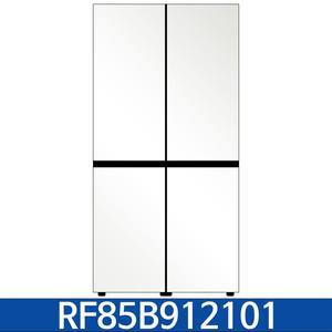 [삼성] 비스포크 RF85B912101 4도어 냉장고 874L 코타 화이트 / KN