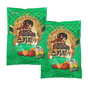 롯데 스카치캔디 대용량 사탕 1553g x 2개 업소용