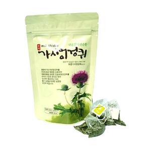 엉겅퀴차 티백 가시엉겅퀴 국산 밀크시슬 20g