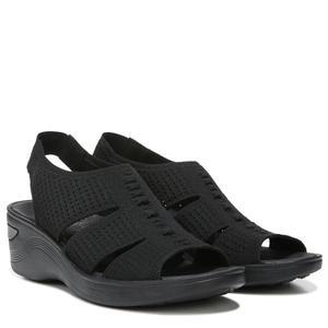 [BZEES](강남점)비지스 여성 New S/S 컴포트 웨지 니트 샌들 더블 업 W9D88643M11BZ 블랙