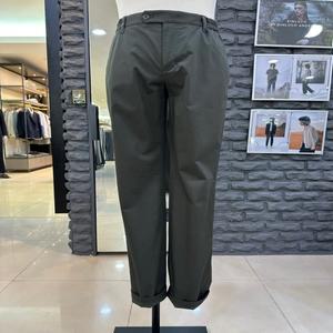 [킨록바이킨록앤더슨](신세계 사우스시티)23SS 캐주얼 슬림핏 카키 스판 면바지 EFP90