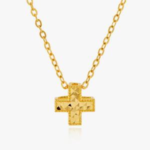 24K 순금 십자가 크로스 금 목걸이 3.75g