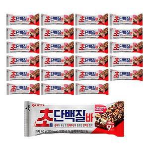 롯데제과 초단백질바 40g x 24개 / 영양바 에너지바