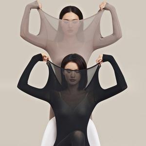 [기타]울트라 슬림 여성 발열내의 상하세트 / 초경량 고탄력 얇은 내복