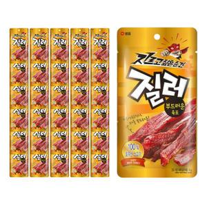 마른안주 질러 부드러운 육포 30g 30p 져키 캠핑 간식 술안주 여행 소고기 팬트리